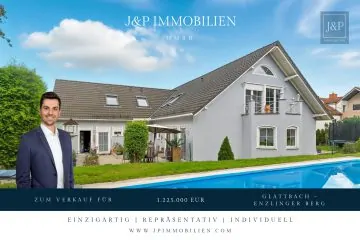 Mehrgenerationenwohnen im Villenviertel von Glattbach. Gehobener Lebensstil auf über 400qm., 63864 Glattbach, Einfamilienhaus