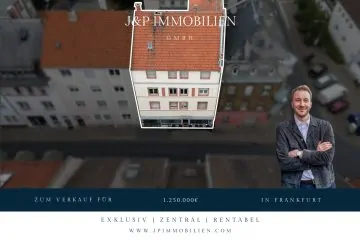 Saniertes Wohn- und Geschäftshaus mit Potenzial: Dachgeschossausbau bereits genehmigt!, 65933 Frankfurt, Haus