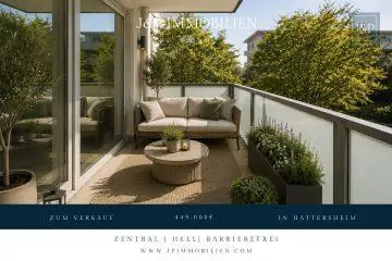 Kurze Wege, großzügiges Wohnen: 3 Zimmer mit Balkon & Tiefgarage in Hattersheim, 65795 Hattersheim, Etagenwohnung