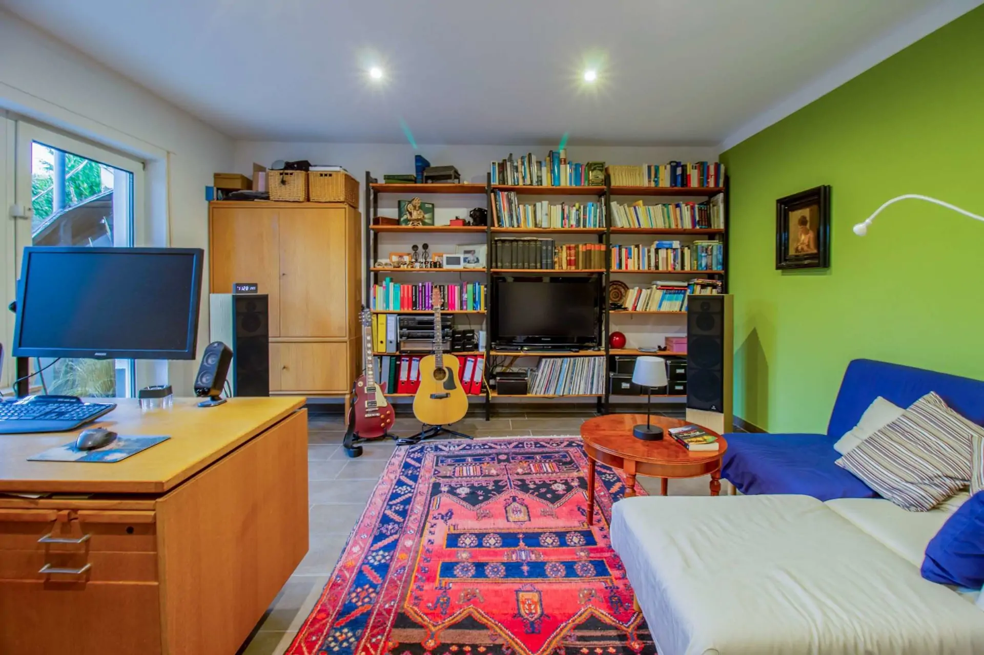 Saniertes Einfamilienhaus mit traumhafter Gartenanlage - Arbeitszimmer