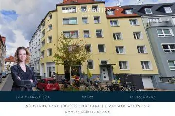 Ruhige 2-Zimmer-Eigentumswohnung in der Südstadt/Bult – hofseitig und zentral!, 30171 Hannover, Wohnung