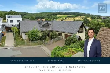 Einzigartiges Anwesen mit besonderer Architektur und Weitblick!, 61267 Neu-Anspach, Einfamilienhaus