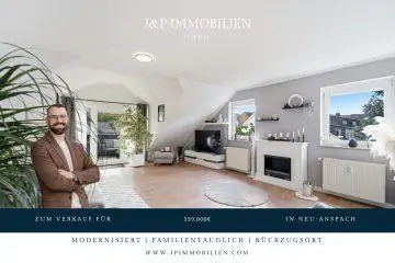 Traumhafte Dachgeschosswohnung – Großzügig, hell & modernisiert in Neu-Anspach, 61267 Neu-Anspach, Dachgeschosswohnung