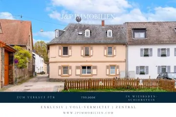 Zentral, voll-vermietet und vielseitig: Zwei Häuser in der Innenstadt von Schierstein!, 65201 Wiesbaden, Mehrfamilienhaus