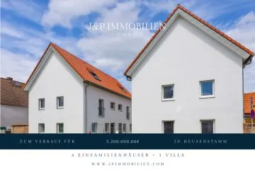 KfW 55 Neubau! 4 Doppelhaushälften und eine einzigartige Villa (zu 90% fertiggestellt), 63150 Heusenstamm, Haus
