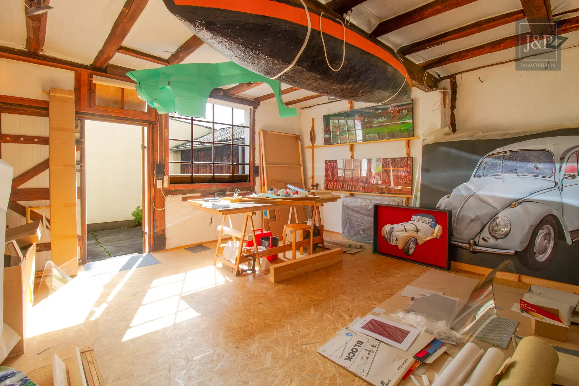 Reserviert! - Schönes Einfamilienhaus mit großem Grundstück und ausgebautem Nebengebäude. - Ruhige & zentrale Lage - Werkstatt EG 9