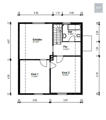 Einfamilienhaus mit großen Zimmern, Keller & großem Garten in guter Lage - OG Erz