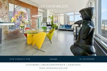 Luxus über den Dächern Eschborns – exklusives Architekten-Penthouse mit spektakulärem Ausblick, 65760 Eschborn, Penthousewohnung